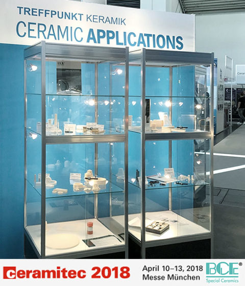 BCE at ceramitec 2018 in Munich